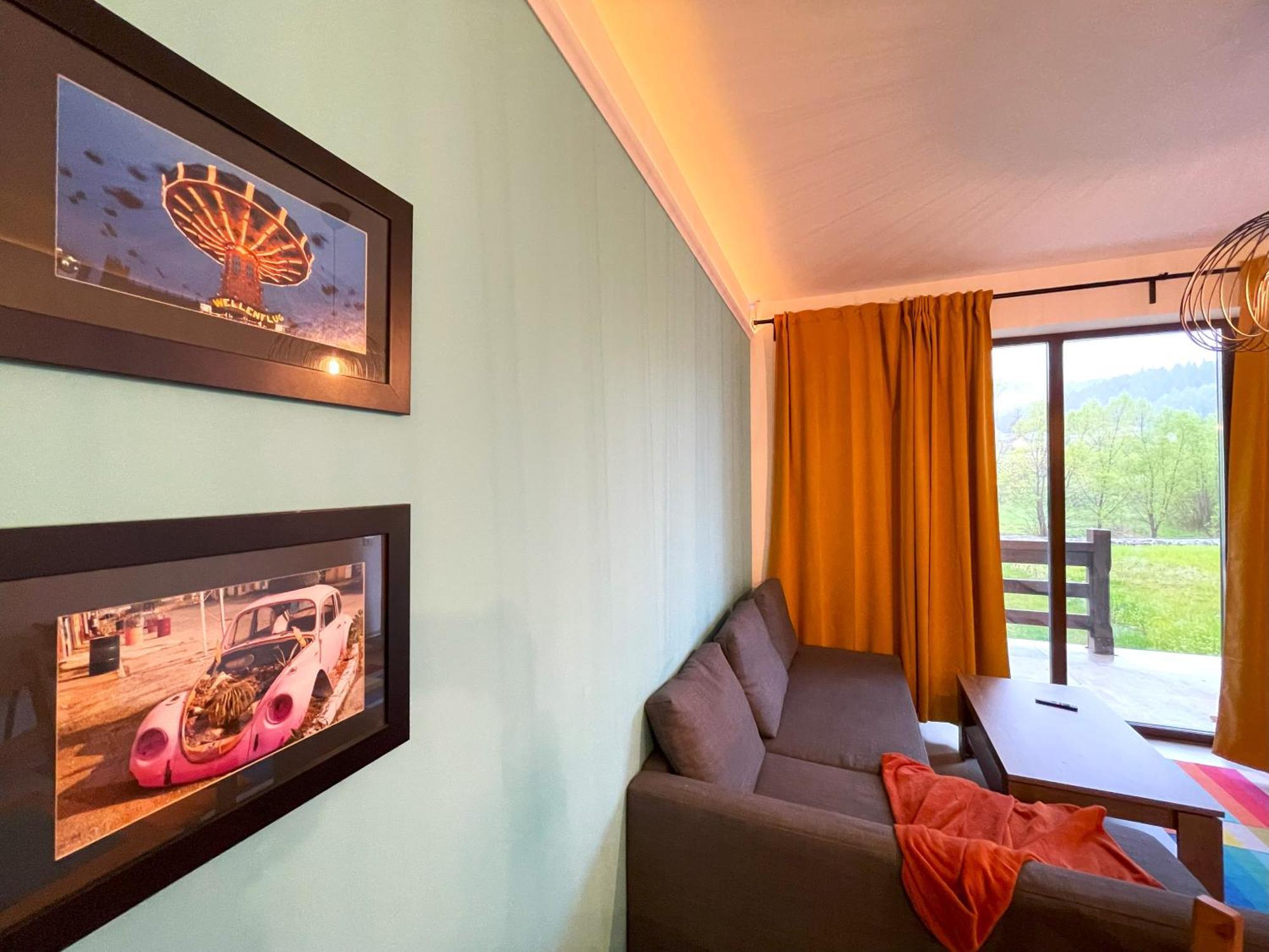 Cozy Riverfront Apartments With Garden And Mountain View Busteni Exterior photo